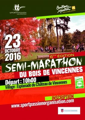 SEMI MARATHON DU BOIS DE VINCENNES